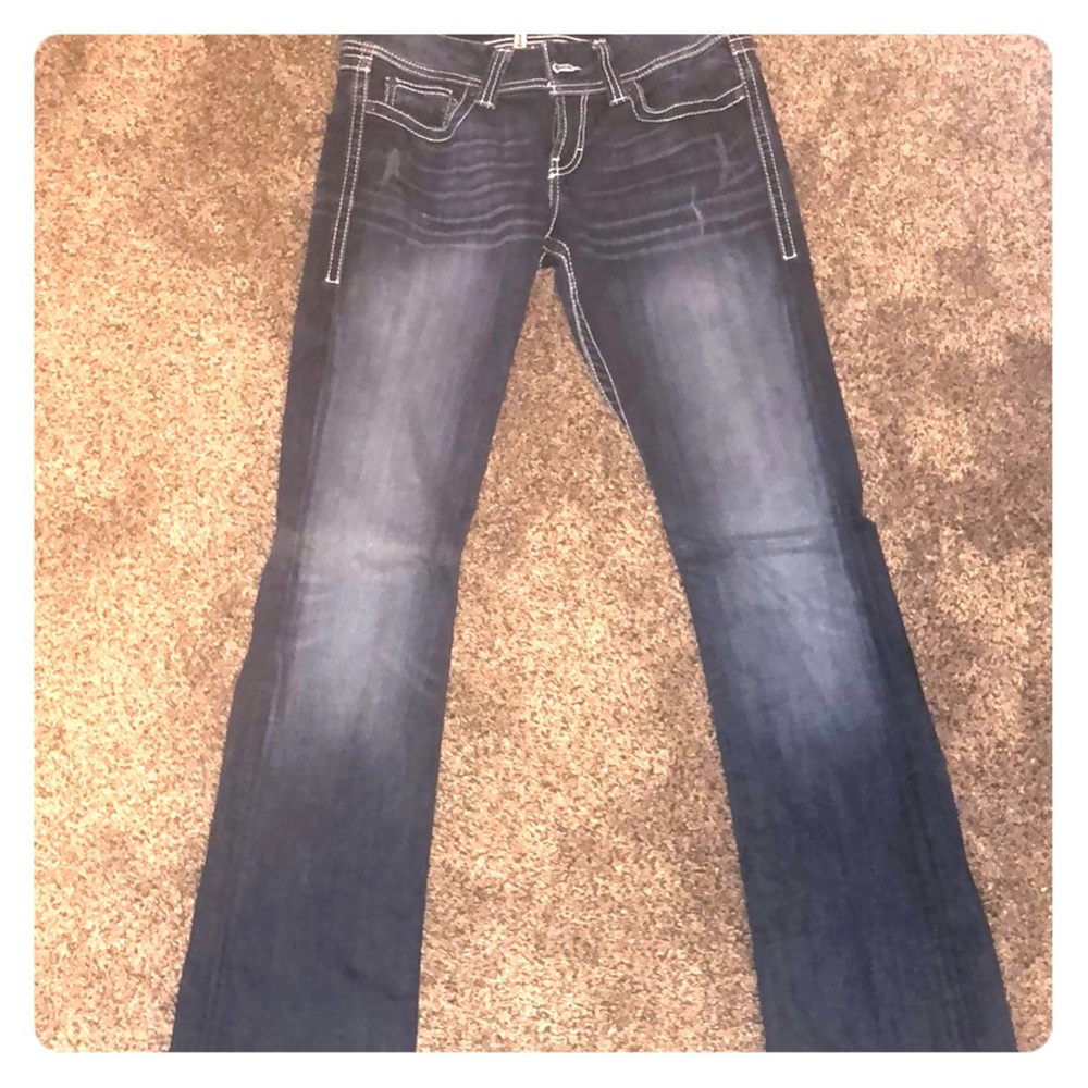 Blue Jean Boot Cut, long Jeans